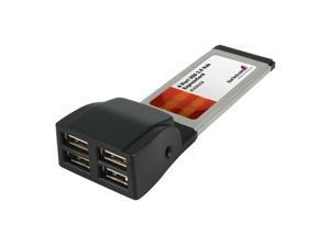 StarTech EC400USB 4 Port ExpressCard Laptop USB 2.0 Adapter Card StarTech EC400USB 4 Port ExpressCard Laptop USB 2.0 Adapter Card