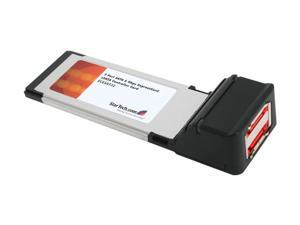 StarTech ECESAT32 2 Port SATA 6 Gbps ExpressCard eSATA Controller Card - Retail StarTech ECESAT32 2 Port SATA 6 Gbps ExpressCard eSATA Controller Card - Retail