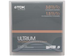 TDK 61857 1.5/3.0TB LTO5 Ultrium Tape Cargridge - Single Unit TDK 61857 1.5/3.0TB LTO5 Ultrium Tape Cargridge - Single Unit