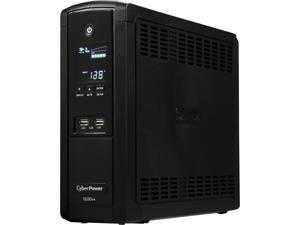 CyberPower Intelligent LCD Series BRG1500AVRLCD 1500 VA 900 Watts 12 Outlets UPS with USB Charging Ports CyberPower Intelligent LCD Series BRG1500AVRLCD 1500 VA 900 Watts 12 Outlets UPS with USB Charging Ports