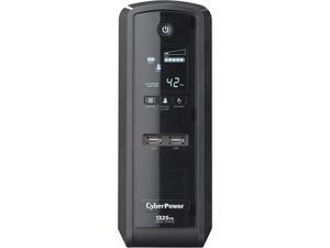 CyberPower GX1325U 1325 VA 810 Watts 10 Outlets UPS, Pure Sine Wave with USB Charging Ports CyberPower GX1325U 1325 VA 810 Watts 10 Outlets UPS, Pure Sine Wave with USB Charging Ports