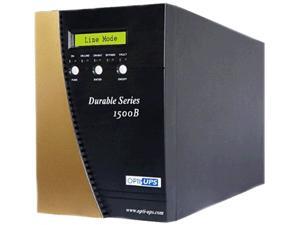 OPTI-UPS Durable Series DS1500B 1500VA 1050W True Online, Double-Conversion, High Frequency Pure Sinewave UPS with AVR & Zero Transfer Time OPTI-UPS Durable Series DS1500B 1500VA 1050W True Online, Double-Conversion, High Frequency Pure Sinewave UPS with AVR & Zero Transfer Time