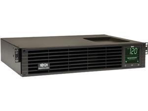 Tripp Lite SMART1500RM2U 1500VA 1350W UPS Smart Rackmount AVR LCD 120V USB DB9 SNMP 2URM, 8 Outlets Tripp Lite SMART1500RM2U 1500VA 1350W UPS Smart Rackmount AVR LCD 120V USB DB9 SNMP 2URM, 8 Outlets