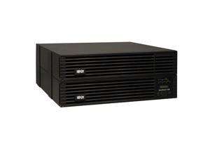 Tripp Lite Smart Online 6kVA UPS Back Up, Double-Conversion, 208/240V 5.4kW 4U Rack / Tower, Extended Run, USB, DB9, Bypass Switch, L6-30R & L6-20R (SU6000RT4UHV) Tripp Lite Smart Online 6kVA UPS Back Up, Double-Conversion, 208/240V 5.4kW 4U Rack / Tower, Extended Run, USB, DB9, Bypass Switch, L6-30R & L6-20R (SU6000RT4UHV)
