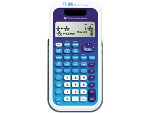 Texas Instruments TI-34MULTIV TI-34 MultiView Scientific Calculator Texas Instruments TI-34MULTIV TI-34 MultiView Scientific Calculator