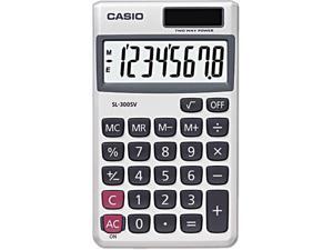 Casio Wallet Solar Calculator with 8-Digit Display Casio Wallet Solar Calculator with 8-Digit Display