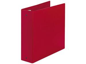 Avery 03608 Economy Round Ring Reference Binder, 3" Capacity, Red Avery 03608 Economy Round Ring Reference Binder, 3" Capacity, Red