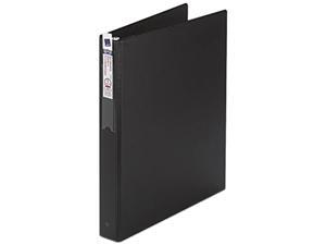 Avery 04301 Economy Round Ring Reference Binder, 1" Capacity, Black Avery 04301 Economy Round Ring Reference Binder, 1" Capacity, Black