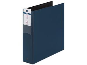 Avery 04500 Economy Round Ring Reference Binder, 2" Capacity, Blue Avery 04500 Economy Round Ring Reference Binder, 2" Capacity, Blue