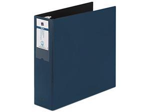 Avery 04600 Economy Round Ring Reference Binder, 3" Capacity, Blue Avery 04600 Economy Round Ring Reference Binder, 3" Capacity, Blue