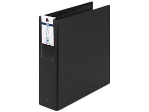 Avery 04601 Economy Round Ring Reference Binder, 3" Capacity, Black Avery 04601 Economy Round Ring Reference Binder, 3" Capacity, Black