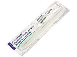 Rubbermaid T02802 3-Hole Punched Plastic Edge Strip Magazine Holders For Ring Binders, 12/Pack Rubbermaid T02802 3-Hole Punched Plastic Edge Strip Magazine Holders For Ring Binders, 12/Pack