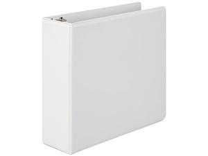 Wilson Jones 362-49W Economy Vinyl Round Ring View Binder, 11 x 8-1/2, 3" Capacity, White Wilson Jones 362-49W Economy Vinyl Round Ring View Binder, 11 x 8-1/2, 3" Capacity, White