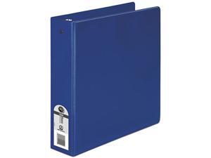 Wilson Jones 368-34NBL Basic Vinyl Round Ring Binder, 1-1/2" Capacity, Dark Blue Wilson Jones 368-34NBL Basic Vinyl Round Ring Binder, 1-1/2" Capacity, Dark Blue