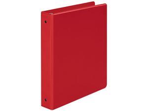 Wilson Jones 368-34NR Basic Vinyl Round Ring Binder, 1-1/2" Capacity, Red Wilson Jones 368-34NR Basic Vinyl Round Ring Binder, 1-1/2" Capacity, Red