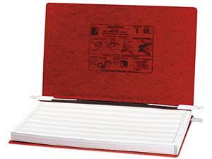 ACCO 54049 Pressboard Hanging Data Binder, 14-7/8 x 8-1/2 Unburst Sheets, Executive Red ACCO 54049 Pressboard Hanging Data Binder, 14-7/8 x 8-1/2 Unburst Sheets, Executive Red