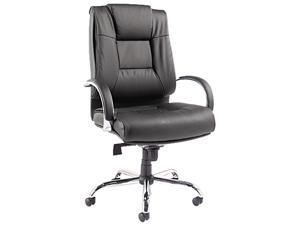 Ravino Big & Tall Series High-Back Swivel/Tilt Leather Chair, Black Ravino Big & Tall Series High-Back Swivel/Tilt Leather Chair, Black