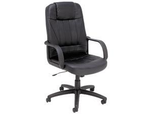 Alera SP41LS10B Sparis Series Executive High-Back Swivel/Tilt Chair, Leather, Black Alera SP41LS10B Sparis Series Executive High-Back Swivel/Tilt Chair, Leather, Black