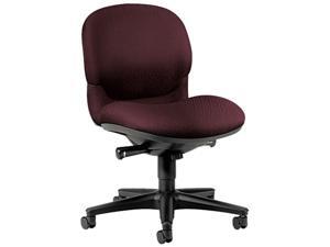 HON 6005NT69T Sensible Seating Mid-Back Pneumatic Swivel Chair, Wine HON 6005NT69T Sensible Seating Mid-Back Pneumatic Swivel Chair, Wine