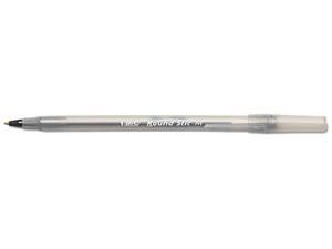 BIC Round Stic Ballpoint Pen, Black Ink, Medium,1.0 mm (Dozen) BIC Round Stic Ballpoint Pen, Black Ink, Medium,1.0 mm (Dozen)