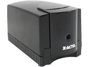 X-ACTO 1645 Deluxe Heavy-Duty Desktop Electric Pencil Sharpener, Black/Gray X-ACTO 1645 Deluxe Heavy-Duty Desktop Electric Pencil Sharpener, Black/Gray