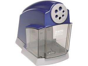 X-ACTO 1670 School Pro Desktop Electric Pencil Sharpener, Blue/Gray X-ACTO 1670 School Pro Desktop Electric Pencil Sharpener, Blue/Gray