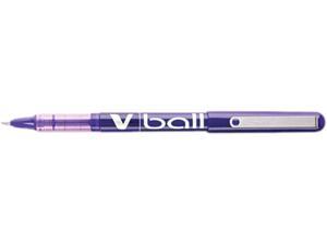 Pilot 35210 VBall Roller Ball Stick Liquid Pen, Purple Ink, Extra Fine, Dozen Pilot 35210 VBall Roller Ball Stick Liquid Pen, Purple Ink, Extra Fine, Dozen