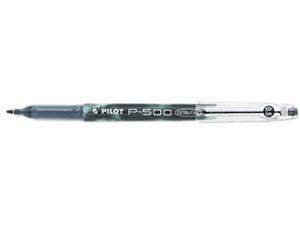 Pilot 38600 P-500 Gel Roller Ball Stick Pen, Needle Point, Black Ink, 0.5 Extra Fine, Dozen Pilot 38600 P-500 Gel Roller Ball Stick Pen, Needle Point, Black Ink, 0.5 Extra Fine, Dozen