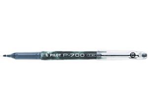 Pilot 38610 P-700 Gel Roller Ball Stick Pen, Needle Point, Black Ink, 0.7mm Fine, Dozen Pilot 38610 P-700 Gel Roller Ball Stick Pen, Needle Point, Black Ink, 0.7mm Fine, Dozen