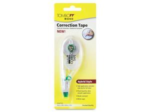 Tombow Mono 68705 MONO Hybrid-Style Correction Tape, Non-Refillable, 1/6" x 394" Tombow Mono 68705 MONO Hybrid-Style Correction Tape, Non-Refillable, 1/6" x 394"