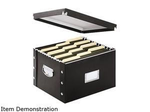 Snap-N-Store SNS01536 Snap N Store Storage Box, Letter/Legal, 16 1/4 x 9 3/4 x 13 1/4, Black Snap-N-Store SNS01536 Snap N Store Storage Box, Letter/Legal, 16 1/4 x 9 3/4 x 13 1/4, Black