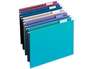 Smead 64056 Designer Assortment Hanging Folders, 1/5 Tab, 11 Point Stock, Letter, 25/Box Smead 64056 Designer Assortment Hanging Folders, 1/5 Tab, 11 Point Stock, Letter, 25/Box