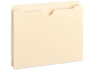Smead 75560 Double-Ply Top File Jackets, Two Inch Expansion, Letter, 11 Point Manila, 50/Box Smead 75560 Double-Ply Top File Jackets, Two Inch Expansion, Letter, 11 Point Manila, 50/Box