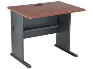 Series A Workstation Desk, 36w x 26-7/8d x 29-7/8h, Hansen Cherry/Galaxy Series A Workstation Desk, 36w x 26-7/8d x 29-7/8h, Hansen Cherry/Galaxy