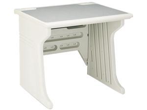 Aspira Modular Workstation Desk, Resin, 34w x 28d x 30h, Platinum Aspira Modular Workstation Desk, Resin, 34w x 28d x 30h, Platinum