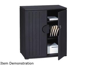 Iceberg 92561 OfficeWorks Resin Storage Cabinet, 36w x 22d x 46h, Black Iceberg 92561 OfficeWorks Resin Storage Cabinet, 36w x 22d x 46h, Black