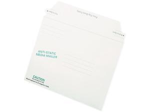 Quality Park 64126 Antistatic Fiberboard Disk Mailer, 6 x 8 5/8, White, Recycled, 25/Box Quality Park 64126 Antistatic Fiberboard Disk Mailer, 6 x 8 5/8, White, Recycled, 25/Box