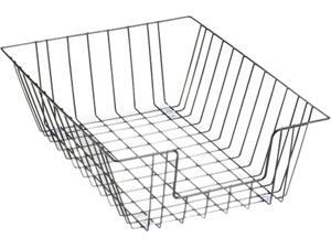 Fellowes 65112 Workstation Legal Size Desk Tray Organizer, Two Tier, Wire, Black Fellowes 65112 Workstation Legal Size Desk Tray Organizer, Two Tier, Wire, Black