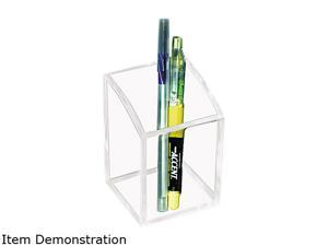 Kantek AD-20 Acrylic Pencil Cup, 2 3/4 x 2 3/4 x 4, Clear Kantek AD-20 Acrylic Pencil Cup, 2 3/4 x 2 3/4 x 4, Clear