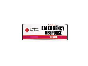 First Aid Only FX-106 Emergency Response Center Sign, Powder-Coated Metal, 26 x 4-3/3 x 8, White First Aid Only FX-106 Emergency Response Center Sign, Powder-Coated Metal, 26 x 4-3/3 x 8, White