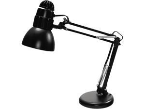 Ledu L423MB Incandescent Knight Swing Arm Desk Lamp, Weighted Base, 22" Reach, Matte Black Ledu L423MB Incandescent Knight Swing Arm Desk Lamp, Weighted Base, 22" Reach, Matte Black