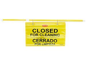 Rubbermaid Commercial 9S1600YL Site Safety Hanging Sign, 50w x 1d x 13h, Multi-Lingual, Yellow Rubbermaid Commercial 9S1600YL Site Safety Hanging Sign, 50w x 1d x 13h, Multi-Lingual, Yellow