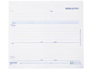 Rediform 44-902 Speed Letters, 7 x 8-1/2, Three-Part Carbonless, 250 Forms Rediform 44-902 Speed Letters, 7 x 8-1/2, Three-Part Carbonless, 250 Forms