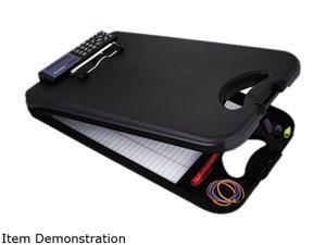 Saunders 00534 DeskMate II w/Calculator, 1/2" Capacity, 8-1/2w x 11-3/4h, Black Saunders 00534 DeskMate II w/Calculator, 1/2" Capacity, 8-1/2w x 11-3/4h, Black
