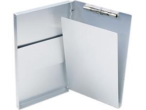 Saunders 10519 Snapak Aluminum Forms Folder, 1/2" Capacity, Holds 8-1/2w x 14h, Silver Saunders 10519 Snapak Aluminum Forms Folder, 1/2" Capacity, Holds 8-1/2w x 14h, Silver