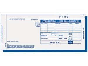 Tops 38538 Credit Card Sales Slip, 7-7/8 x 3-1/4, Three-Part Carbonless, 100 Forms Tops 38538 Credit Card Sales Slip, 7-7/8 x 3-1/4, Three-Part Carbonless, 100 Forms