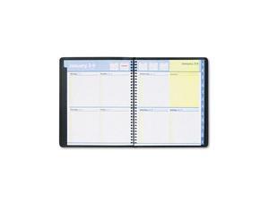 AT-A-GLANCE 76-01-05 QuickNotes Recycled Weekly/Monthly Appointment Book, Black, 8" x 9 7/8" AT-A-GLANCE 76-01-05 QuickNotes Recycled Weekly/Monthly Appointment Book, Black, 8" x 9 7/8"