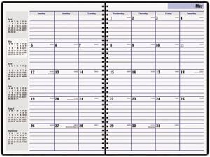 DayMinder Premiere AY2-00 Recycled Monthly Planner, Black, 7 7/8" x 11 7/8" DayMinder Premiere AY2-00 Recycled Monthly Planner, Black, 7 7/8" x 11 7/8"