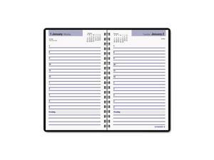 DayMinder Premiere SK44-00 Recycled Daily Appointment Book, Black, 4 7/8" x 8" DayMinder Premiere SK44-00 Recycled Daily Appointment Book, Black, 4 7/8" x 8"
