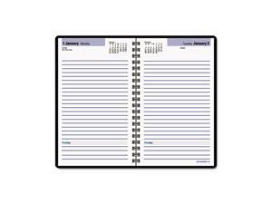 DayMinder SK46-00 Daily Appointment Book, 4 7/8 x 8, Black, 2016 DayMinder SK46-00 Daily Appointment Book, 4 7/8 x 8, Black, 2016